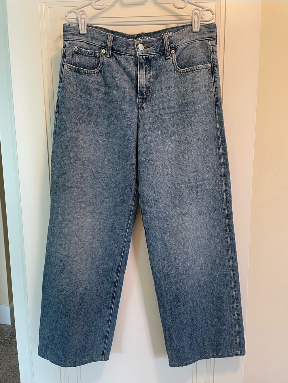 J. Crew ‘84 Low Rise Wide-Leg Jeans Size 27